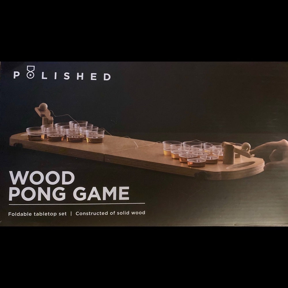 Wood Pong Game